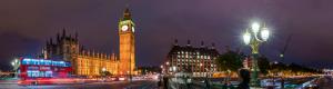 Pont de Westminster y el Big Ben de nuit à Londres en Réalité Virtuelle